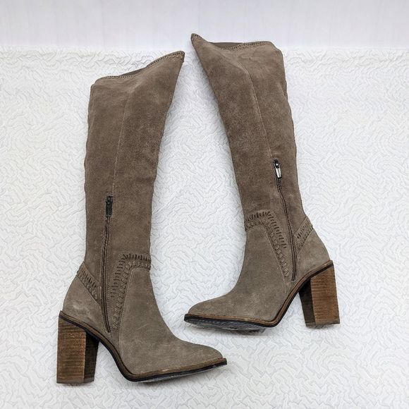 VINCE CAMUTO | Suede Madolee Over the Knee Boots sz 9.5 - Picture 12 of 16